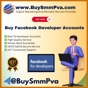 Buy Facebook Developer Accounts - BuySmmPva । Aged, PVA & Cheap